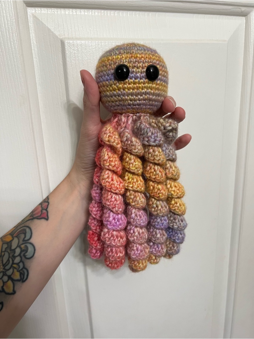 Colorful Crocheted Octopus 🐙 - Picture 4 of 9